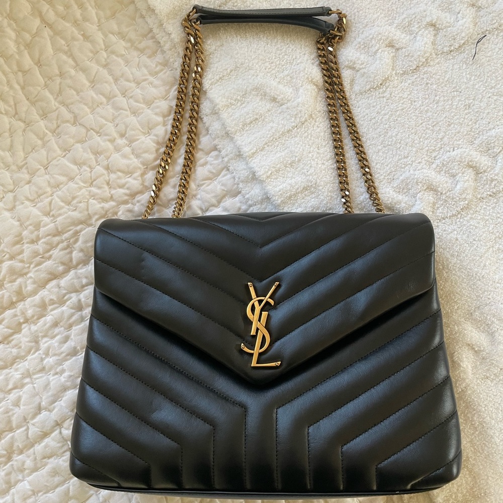 YSL Loulou Matelassé Leather Shoulder Bag